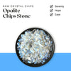Opalite Chips Stone – Symbol of Clarity, Transition, and Inner Peace – Perfect for Decoration