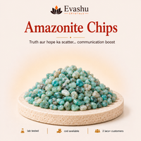 Certified Natural Amazonite Chips - Communication & Hope | Buy Online