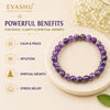 Amethyst Bracelet – Natural Stone Bracelet for Focus, Calm Mind & Everyday Wear | Unisex Crystal Jewellery