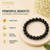 Black Onyx Bracelet – Natural Stone Bracelet for Strength, Protection & Everyday Wear | Unisex Crystal Jewellery
