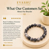 Black Picasso Jasper Bracelet – Natural Stone Bracelet for Balance, Everyday Calm & Daily Wear | Unisex Crystal Jewellery