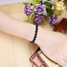 Load image into Gallery viewer, Protection &amp; Grounding - Black Tourmaline Bracelet for everyday clarity and calm
