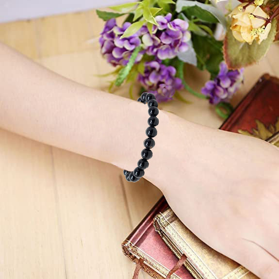 Protection & Grounding - Black Tourmaline Bracelet for everyday clarity and calm