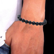 Load image into Gallery viewer, Protection &amp; Grounding - Black Tourmaline Bracelet for everyday clarity and calm
