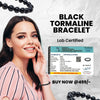 Protection & Grounding - Black Tourmaline Bracelet for everyday clarity and calm