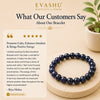 Blue Sunstone Bracelet – Natural Stone Bracelet for Calm Confidence, Clarity & Everyday Wear | Unisex Crystal Jewellery