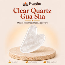 Load image into Gallery viewer, CLEARQUARTZ-GUA-SHA main image
