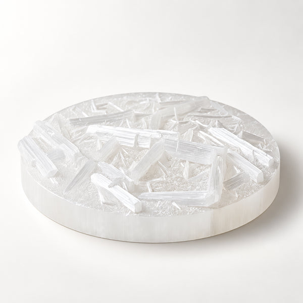 Raw Selenite Plate main product image