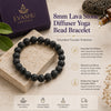 Grounding & Protection - Lava Stone Bracelet for steady energy, focus, and a strong everyday foundation