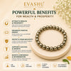 Pyrite Bracelet – Natural Crystal Bracelet for Confidence, Focus & Modern Daily Wear | Unisex Premium Jewellery