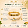 Golden color Plated Money Magnet Bracelet – Symbol of Wealth, Focus, and Success - Suitable for Daily Wear