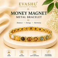 Golden color Plated Money Magnet Bracelet – Symbol of Wealth, Focus, and Success - Suitable for Daily Wear