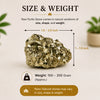 Raw Pyrite Stone – Natural Crystal for Prosperity, Confidence & Protection | Home, Office & Vastu Décor