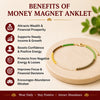 Pack of 2 Money Magnet Anklet (Dhan Yog) – Crystal Anklet for Prosperity, Confidence & Daily Wear | Wealth-Inspired Jewellery for Women