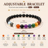 Pack of 2 Navratna Bracelet – Natural 9 Gemstone Bracelet for Balance, Harmony & Everyday Wear | Unisex Crystal Jewellery