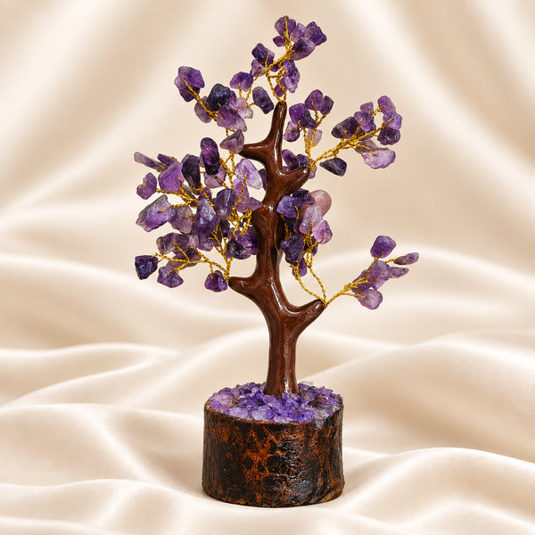 Certified Natural Amethyst Crystal Tree - Stress Relief & Spiritual Growth | Buy Online