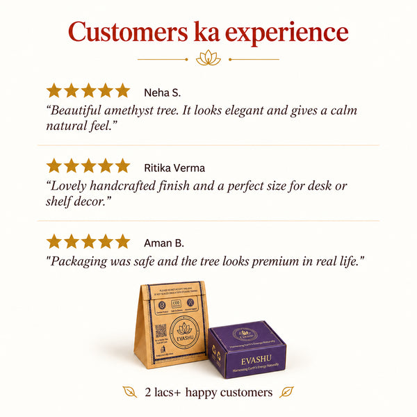 Certified Natural Amethyst Crystal Tree - Stress Relief & Spiritual Growth | Buy Online