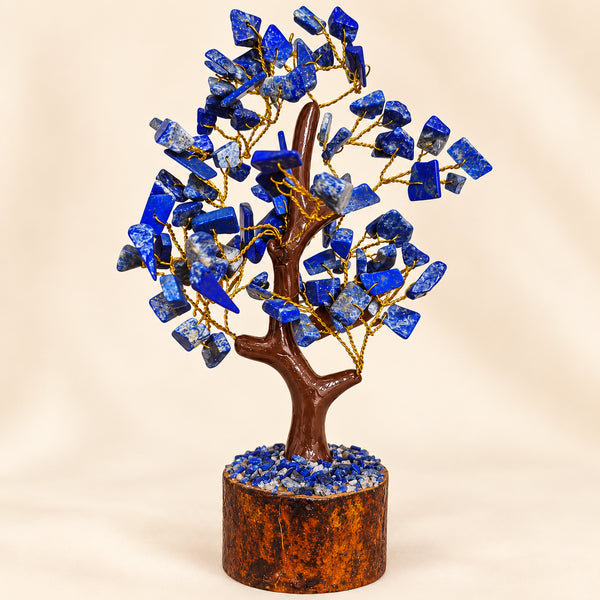 Certified Natural Lapis Lazuli Crystal Tree - Wisdom & Communication