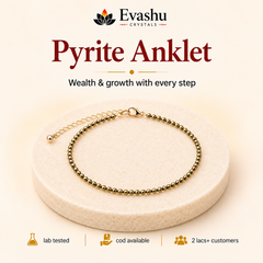 Natural Pyrite Anklet (Pack of 1)
