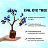Blue Evil Eye Tree for Protection, Good Luck & Stability| Showpiece for Home, Table, Office