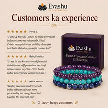 Load image into Gallery viewer, Certified Natural Fame &amp; Success Bracelet Combo - Recognition &amp; Communication | Buy Online
