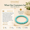 Firoza Bracelet – Natural Stone Bracelet for Positive Energy & Everyday Wear | Unisex Crystal Jewellery