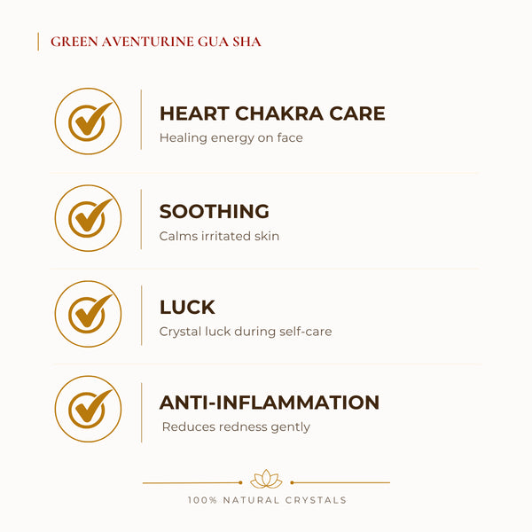 Green Aventurine Gua Sha – Symbol of Opportunity, Prosperity, and Growth – Perfect for Skincare - Image 2