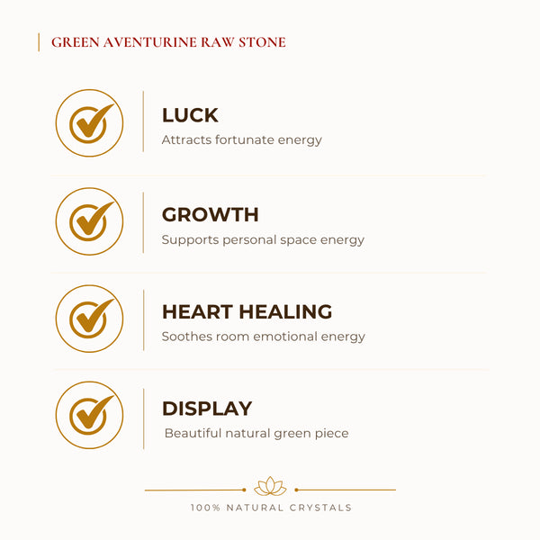 Green Aventurine Raw Stone – Symbol of Opportunity, Prosperity, and Growth – Perfect for Display - Image 2