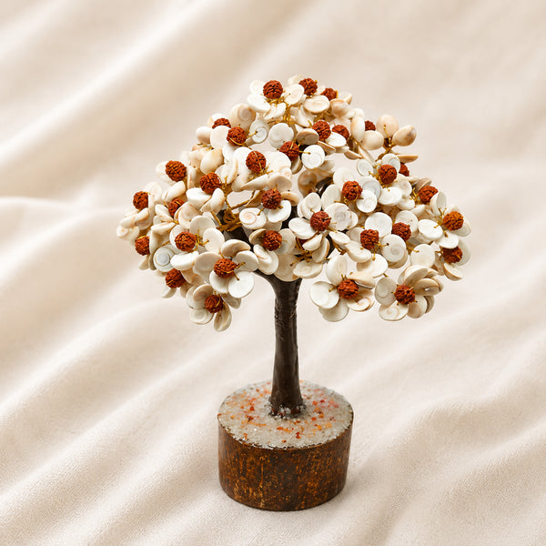 Gomati Chakra with Rudraksha Tree – 100 Beads | Positive Energy, Good Luck & Spiritual Growth for Home Décor