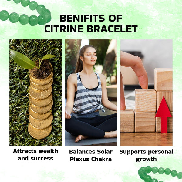 Wealth & Abundance: Green Aventurine Bracelet – Genuine Stone Healing Crystal for Men, Women & Kids