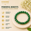 Green Jade Bracelet – Natural Stone Bracelet for Balance, Prosperity & Everyday Wear | Unisex Crystal Jewellery