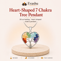 Certified Natural 7 Chakra Heart Pendant - Heart Healing & Energy Balance | Buy Online
