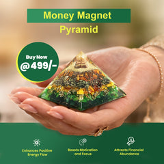 Original Money Magnet Orgone Pyramid - Wealth, Prosperity & Abundance