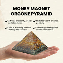 Load image into Gallery viewer, Original Money Magnet Orgone Pyramid - Wealth, Prosperity &amp; Abundance
