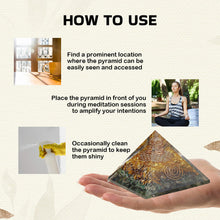 Load image into Gallery viewer, Original Money Magnet Orgone Pyramid - Wealth, Prosperity &amp; Abundance
