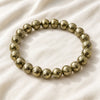 Certified Natural Pyrite Bracelet - Wealth Retention & Prosperity Mindset | Buy Online - Image 4