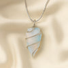 Certified Natural Opalite Arrowhead Pendant - Transition & Clarity | Buy Online - Image 4