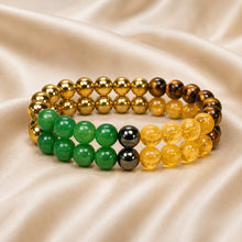 Load image into Gallery viewer, Certified Natural Money Magnet Bracelet Pack - Double Wealth &amp; Prosperity | Buy Online
