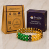 Certified Natural Money Magnet Bracelet Pack - Double Wealth & Prosperity | Buy Online