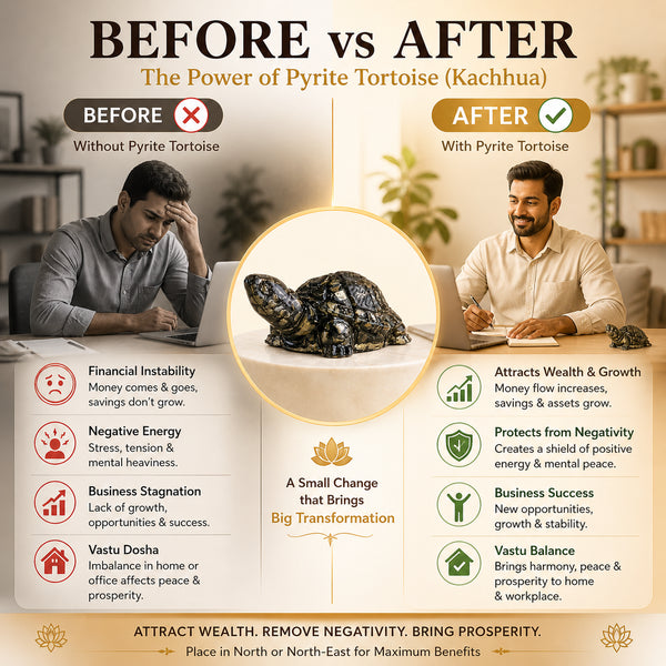 Pyrite Tortoise (Kachua) for Wealth, Business Growth & Energy Protection | Powerful Vastu Remedy for Office & Desk