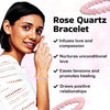Original Rose Quartz Bracelet – Love, Compassion & Emotional Healing | Reiki & Feng Shui | Unisex