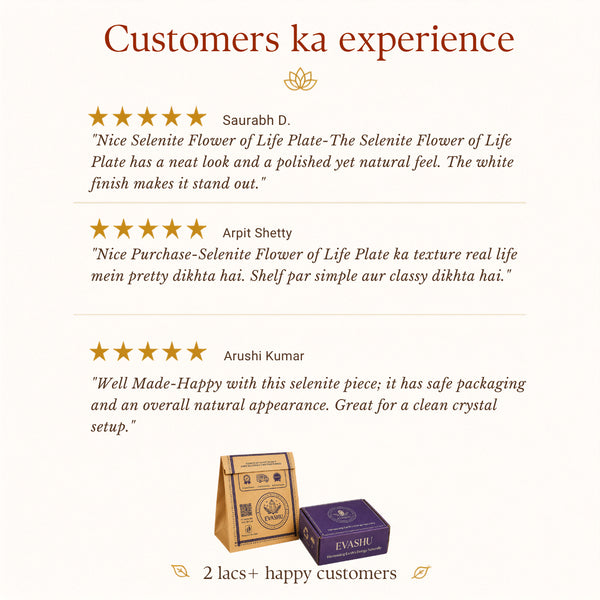 Certified Natural Selenite Charging Plate - Crystal Charging & Energy Cleansing | Buy Online - Image 5