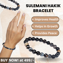 Load image into Gallery viewer, Certified Original Sulemani Hakik Stone Bracelet Perfect for Men, Women &amp; Kids
