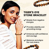 Willpower & Focus - Brown Tiger Eye Bracelet for protection and clear direction