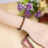 Brown Tiger Eye Stone Bracelet – Certified Healing Stone for Will Power, Focus & Protection
