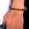Brown Tiger Eye Stone Bracelet – Certified Healing Stone for Will Power, Focus & Protection