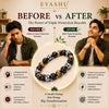 Triple Protection Bracelet – Natural Beaded Bracelet for Balance, Protection & Positive Energy | Unisex Crystal Jewellery