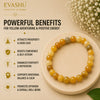 Certified Natural Yellow Aventurine Bracelet - Self-Belief & Positive Action | Buy Online