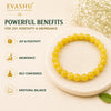 Yellow Jade Bracelet – Natural Stone Bracelet for Joy, Positivity & Everyday Wear | Unisex Crystal Jewellery