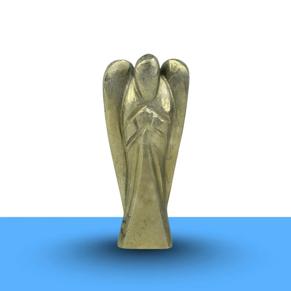 Minimal angel figurine displayed on a clean white surface for elegant home décor.